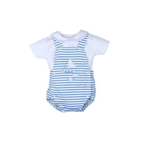 Conjunto Bebé Niño Barquito Verano