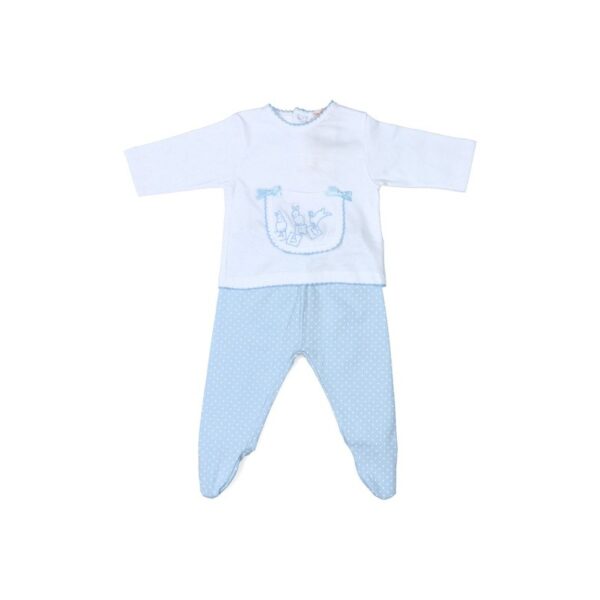 Conjunto largo mudita algodón Tony Bambino