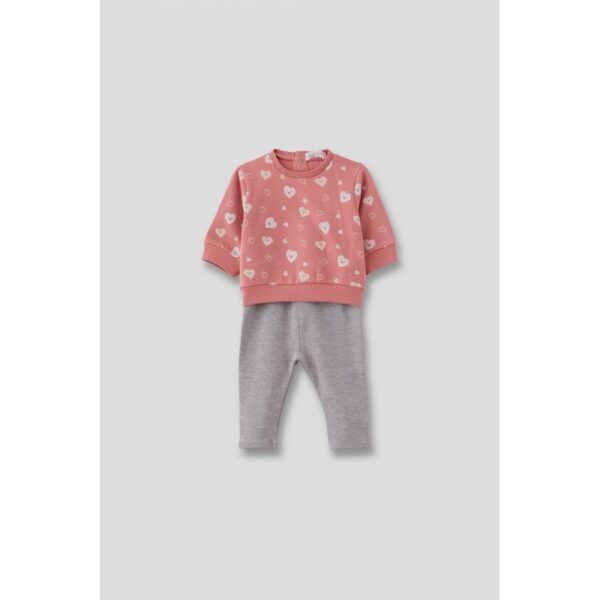 Conjunto sport 2 piezas bebé niña Heart-341002-Street Monkey