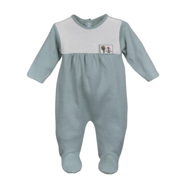 Pelele manga larga Alberche-33035-Calamaro Baby