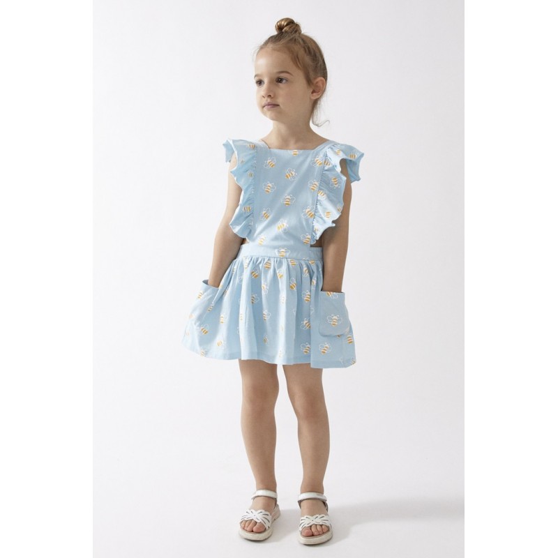 Vestido algodón bebé niña abejorros Street Monkey