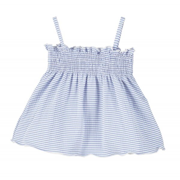 Vestido baño tirante fino niña marinero -Calamaro Baby