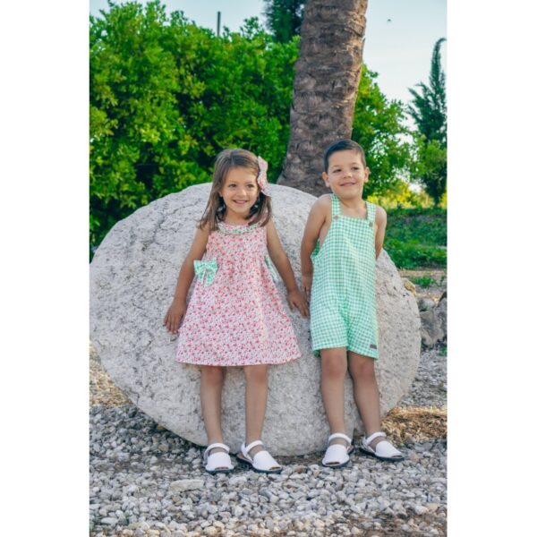 Vestido niña estampado floral Prunela Calamaro Baby