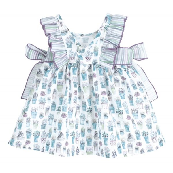 Vestido bebé estampado Savu-21301B-Calamaro Baby
