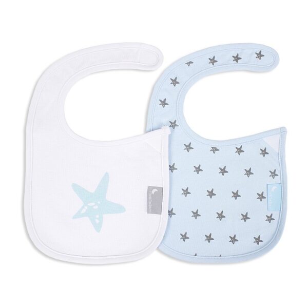 Pack 2 Baberos cierre velcro modelo estrellas-311-Interbaby - Imagen 5