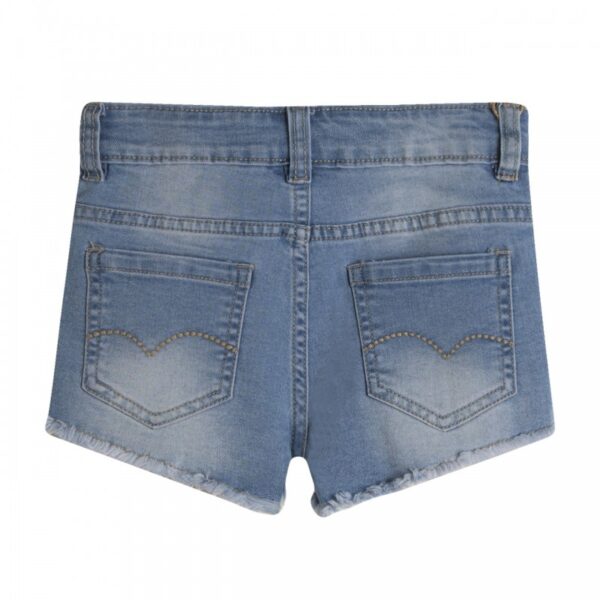 Short vaquero detalle lentejuelas - Imagen 4