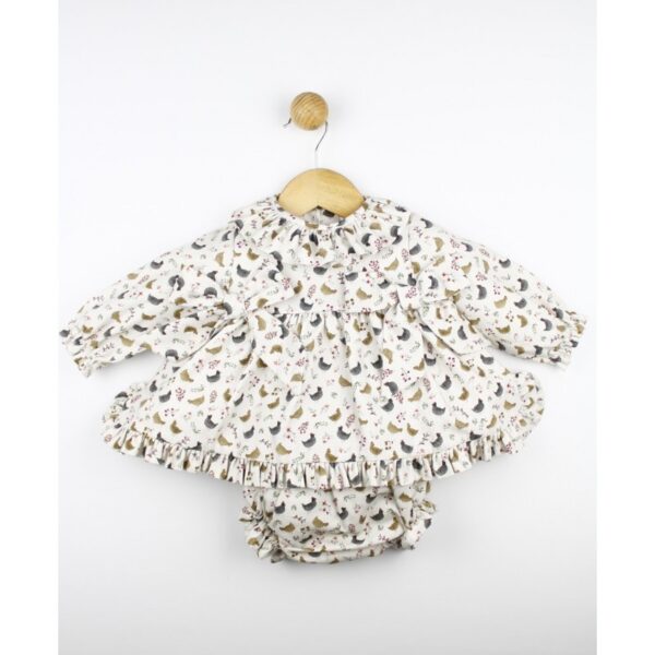 Conjunto vestido y cubrepañal Popys - Imagen 2