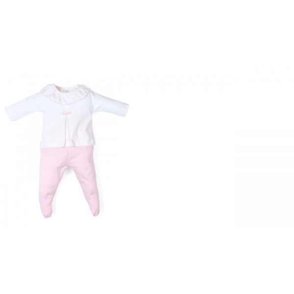 Conjunto bebé cuello volante Tony Bambino - Imagen 2