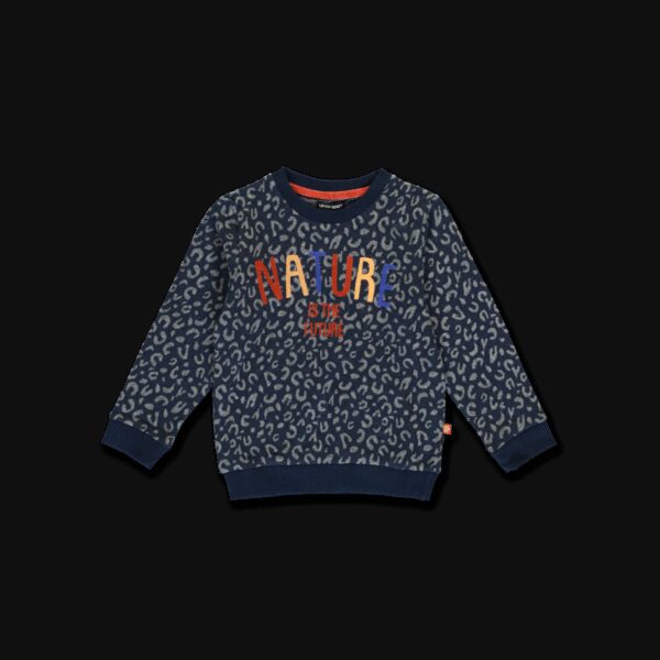 Sudadera Niña Cuello Redondo Animal Print - Lemon Beret - Imagen 3