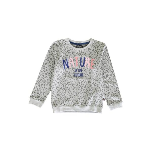 Sudadera Niña Cuello Redondo Animal Print - Lemon Beret - Imagen 4
