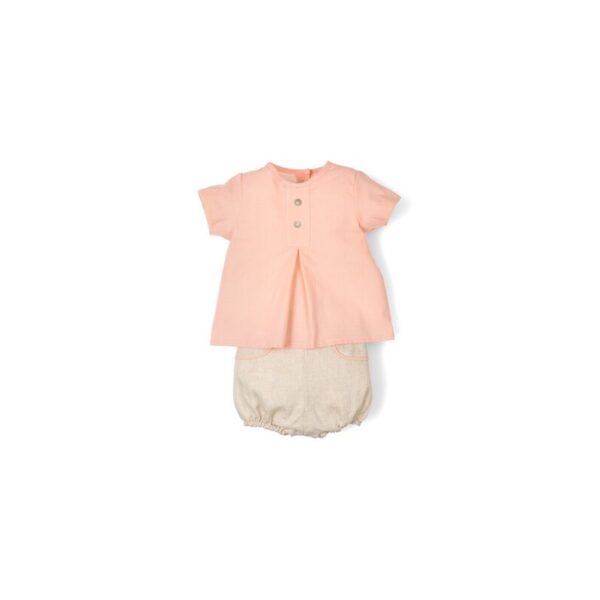 Conjunto corto bebé de 2 piezas -Popys - Imagen 2