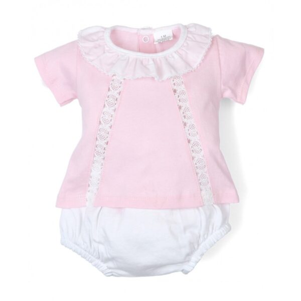 Conjunto Bebé Polaina Cuello Volante Popys - Imagen 2