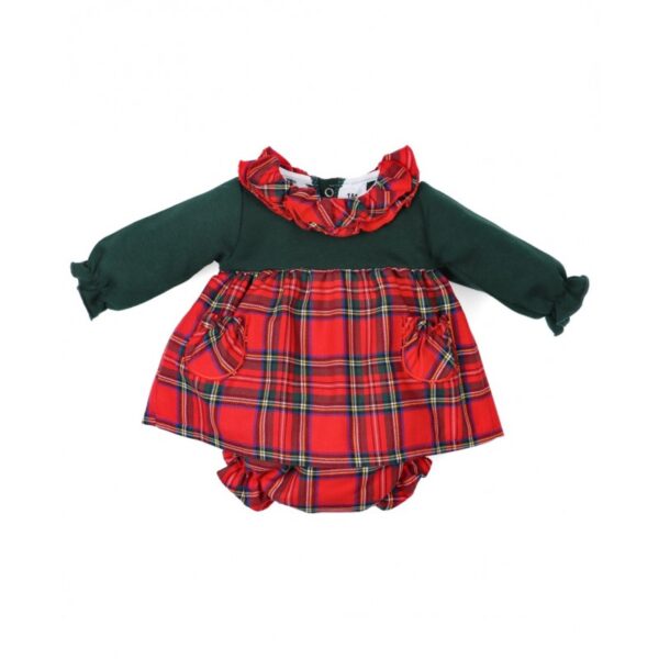 vestido manga larga 2 piezas niña Popys - Imagen 2