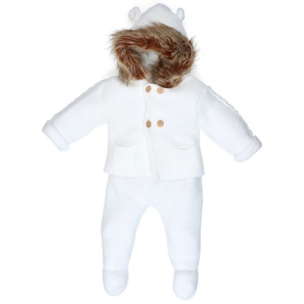 Conjunto de Punto 2 Piezas para Bebé Popys - Imagen 2