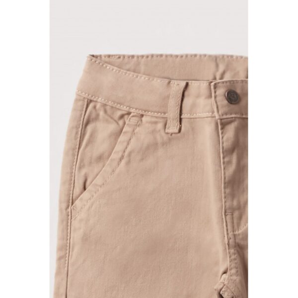 Pantalon largo niño liso color leña Street Monkey