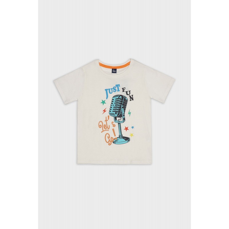 Camiseta niño manga corta Music Street Monkey