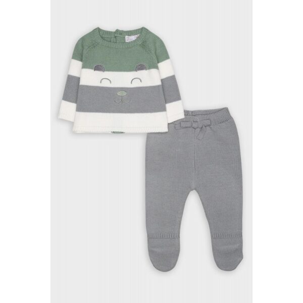 Conjunto de dos piezas punto para bebé niño-322002-Street Monkey