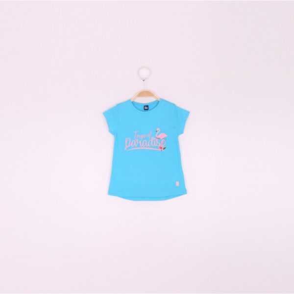 Camiseta manga corta niña flamenco-ALM-191236-Street Monkey - Imagen 4