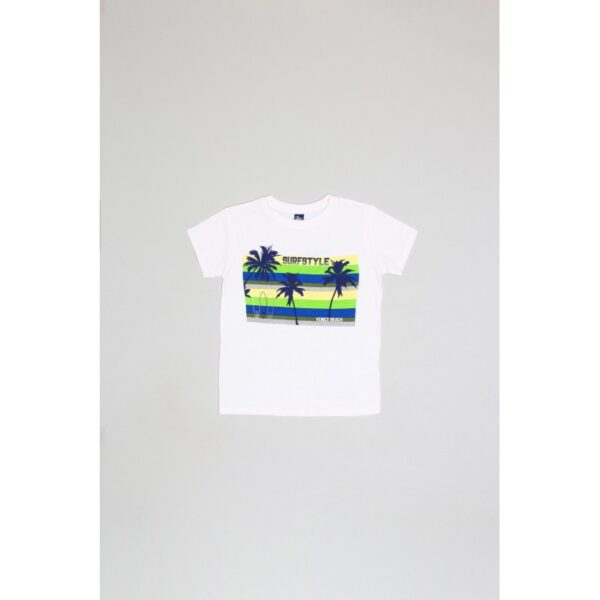 Camiseta mc niño blanca-ALM-20469-Street Monkey - Imagen 5
