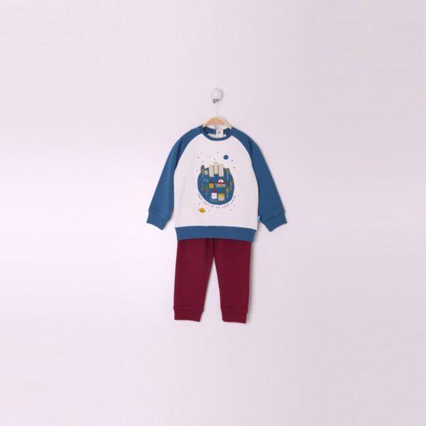 Conjunto bebe niño color unico-ALM-29002-Street Monkey - Imagen 4