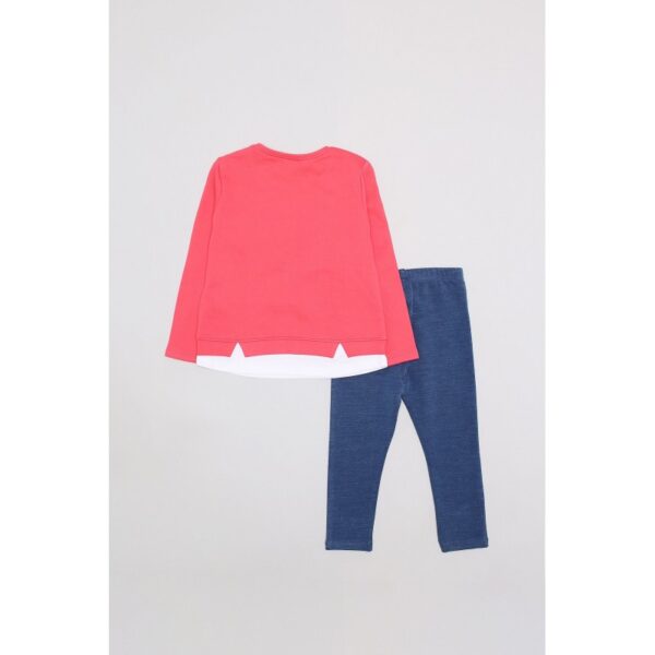 Conjunto largo niña ballena y flores STREET MONKEY - Imagen 3