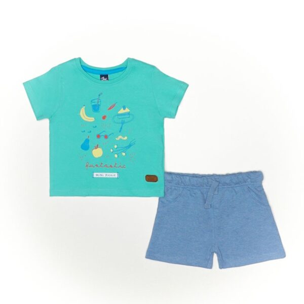 Conjunto corto niño picnic Street Monkey - Imagen 5