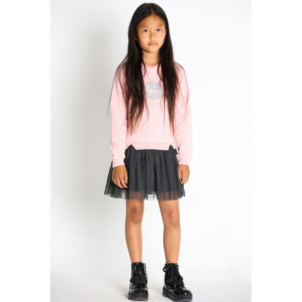 Vestido manga larga falda tul Street Monkey - Imagen 3