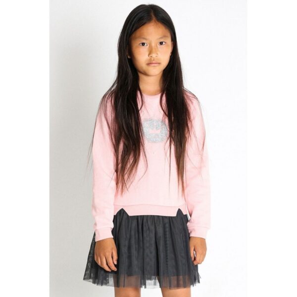 Vestido manga larga falda tul Street Monkey - Imagen 4