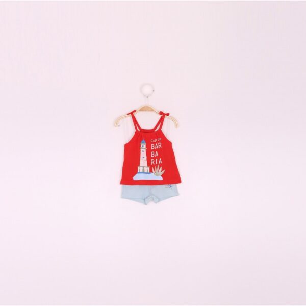 Conjunto corto bebé niña - Imagen 8