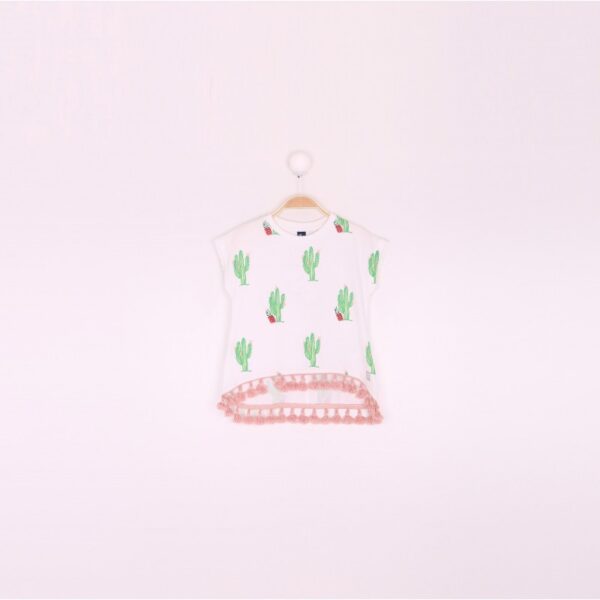 Camiseta Manga Corta Niña Cactus Street Monkey - Imagen 3