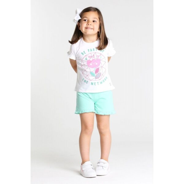 Conjunto Corto Bebé Niña Street Monkey - Imagen 4