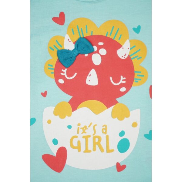 camiseta y pantalon corta verano bebe niña Street Monkey - Imagen 7