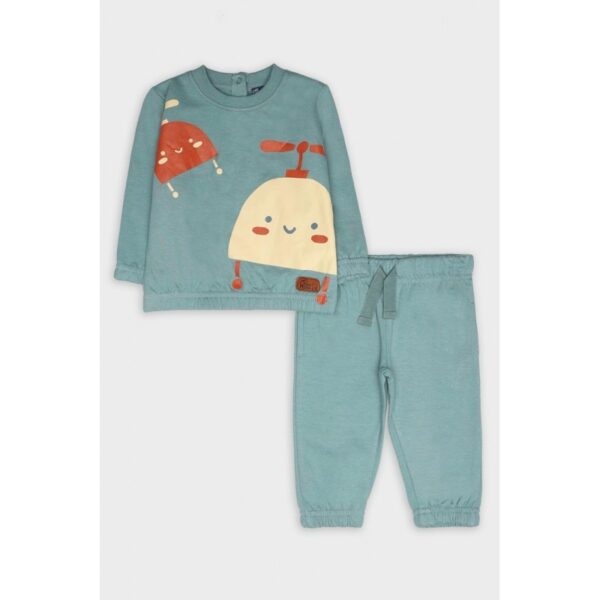 Conjunto sport niño little robot Street Monkey