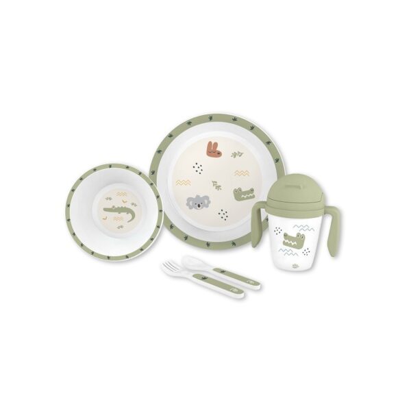 Vajilla infantil 5 piezas Australia Interbaby