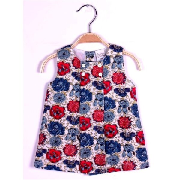 Vestido manga corta-ALM-BGV04510
