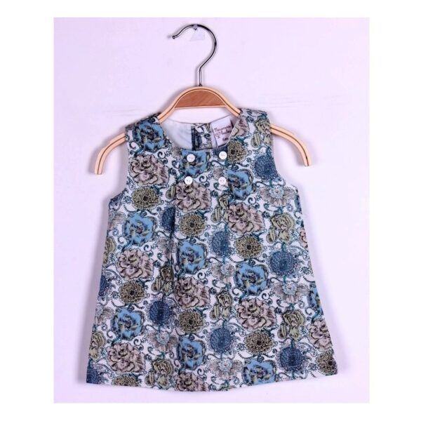 Vestido manga corta estampado-ALM-BGV04542