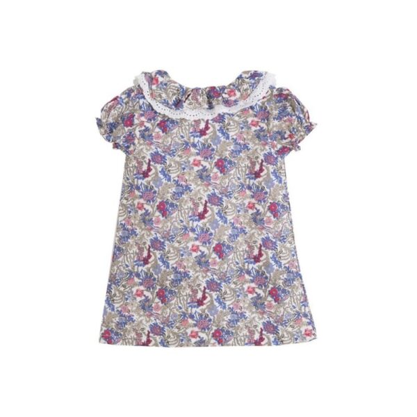 Vestido manga corta estampado-ALM-BGV07506 - Imagen 3
