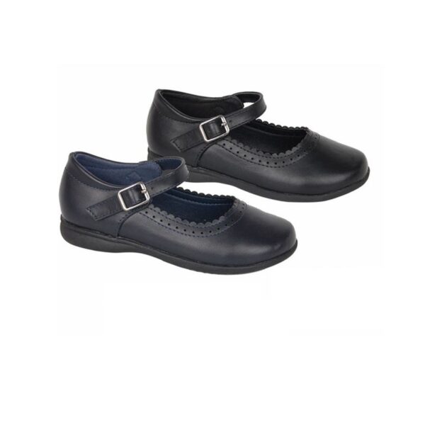 Zapato colegial niña tipo mercedita cierre hebilla - Imagen 6